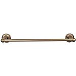 Top Knobs Edwardian Beaded Bath 24" (610mm) Center-to-Center Towel Bar (German Bronze)