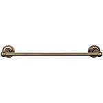 Top Knobs Edwardian Rope Bath 24" (610mm) Center-to-Center Towel Bar (German Bronze)
