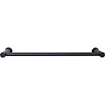 Top Knobs Hopewell Bath 18" (457mm) Center-to-Center Towel Bar (Flat Black)