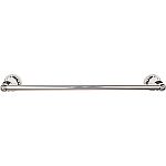 Top Knobs Hudson Bath 24" (610mm) Center-to-Center Towel Bar (Polished Nickel)