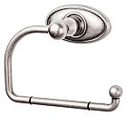 Top Knobs Edwardian Oval Bath Toilet Tissue Holder (Antique Pewter)