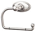 Top Knobs Edwardian Oval Bath Toilet Tissue Holder (Brushed Satin Nickel)