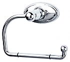 Top Knobs Edwardian Oval Bath Toilet Tissue Holder (Polished Chrome)
