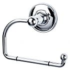 Top Knobs Edwardian Smooth Bath Toilet Tissue Holder (Polished Chrome)