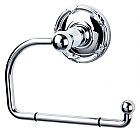 Top Knobs Edwardian Ribbon and Reed Bath Toilet Tissue Holder (Polished Chrome)