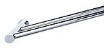 Top Knobs Hopewell Bath 18" (457mm) Double Towel Bar (Polished Chrome)