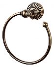 Top Knobs Tuscany Bath 6-3/8" (162mm) Towel Ring (German Bronze)