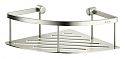 Smedbo Sideline Basic 8" (203mm) Corner Basket - (Brushed Nickel)