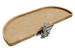 Rev-A-Shelf Maple Single-Tier Classic Girasolo w/ Soft-Close for 18" Left Opening/Blind Rigjht Corner Cabinets