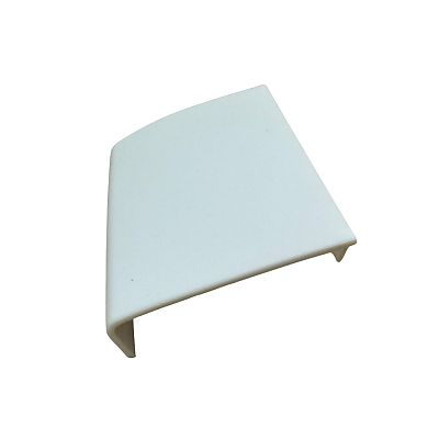 US Futaba Cabinet Suspension Bracket Cover Cap, Right Hand - EACH (White)