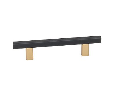 Alno Quadrato 3-1/2" (89mm) Center-to-Center Smooth Bar Pull