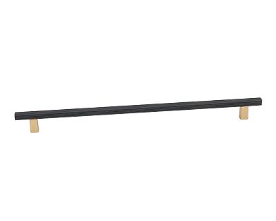 Alno Quadrato 12" (305mm) Center-to-Center Grooved Bar Pull