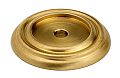 Alno Charlie's Collection 1-1/4" (32mm) Knob Backplate (Satin Brass)