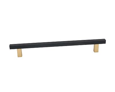 Alno Quadrato 18" (457mm) Center-to-Center Grooved Bar Appliance Pull