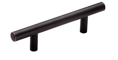 Amerock 3" (76mm) Center-to-Center Cabinet Bar Pull -  5-3/8" (137mm) Overall Length