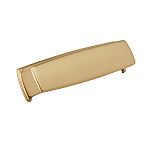 Amerock Kane 3-3/4" (96mm) Center-to-Center Cabinet Cup Pull (Champagne Bronze)