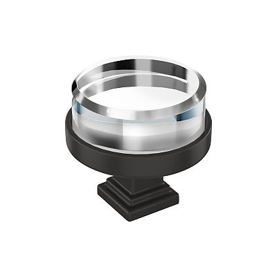 Amerock Glacio 1-1/2" (38mm) Cabinet Knob