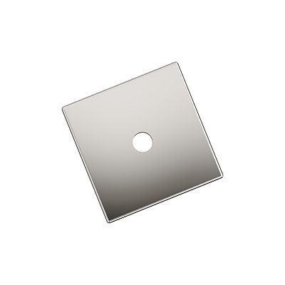 Amerock Ladera 1-3/16" (30mm) Square Cabinet Knob Backplate