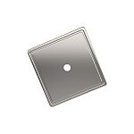 Amerock Thoreau 1-9/16" (40mm) Square Cabinet Knob Backplate