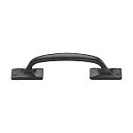Ashley Norton Solid Bronze Front Mounted Offset 10-1/4" (260mm) Cabinet Pull