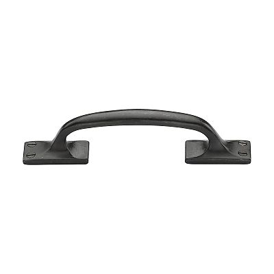 Ashley Norton Solid Bronze Front Mounted Offset 6-1/4" (159mm) Cabinet Pull
