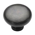 Ashley Norton Solid Bronze Round 1-1/2" (38mm) Cabinet Knob