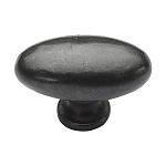 Ashley Norton Solid Bronze Oval/Egg 2" (51mm) x 1-1/8" (29mm) Cabinet Knob