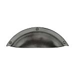 Ashley Norton Solid Bronze Wide Front Mounted 3" (76mm) Center-to-Center Cabinet Cup Pull