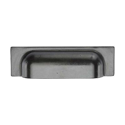 Ashley Norton Solid Bronze Industrial 3" (76mm) Center-to-Center Cabinet Cup Pull