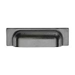 Ashley Norton Solid Bronze Industrial 3" (76mm) Center-to-Center Cabinet Cup Pull