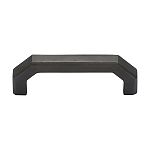 Ashley Norton Solid Bronze Angular 3-3/4" (96mm) Center-to-Center Cabinet Pull