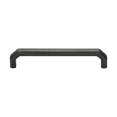 Ashley Norton Solid Bronze Angular 6" (152mm) Center-to-Center Cabinet Pull
