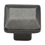 Ashley Norton Solid Bronze Trapezoidal 1-1/4" (32mm) x 1-1/4" (32mm) Cabinet Knob