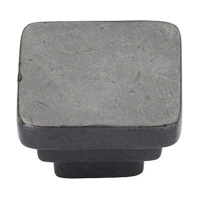Ashley Norton Solid Bronze Square Step 1-1/4" (32mm) Cabinet Knob