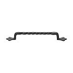 Ashley Norton Solid Bronze Front Mounted Twist 10" (254mm) Cabinet Pull