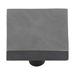 Ashley Norton Solid Bronze Square Disc 1-1/2" (38mm) Cabinet Knob