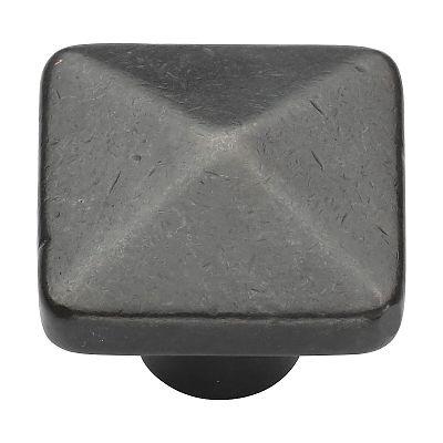 Ashley Norton Solid Bronze Pyramid 1-1/2" (38mm) Cabinet Knob