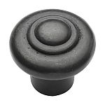 Ashley Norton Solid Bronze Beaded 1-1/2" (38mm) Cabinet Knob