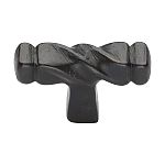 Ashley Norton Solid Bronze Twist Stick 1-5/8" (41mm) x 3/8" (10mm) Cabinet Knob