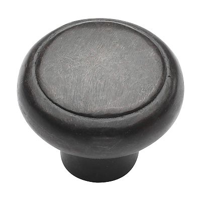 Ashley Norton Solid Bronze Newport 1-1/2" (38mm) Cabinet Knob