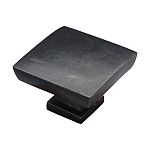 Ashley Norton Solid Bronze Hudson Square 1-3/8" (35mm) Cabinet Knob