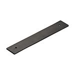 Ashley Norton Solid Bronze Rectangular 6" (152mm) Center-to-Center Cabinet Pull Backplate