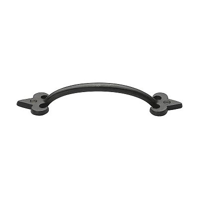 Ashley Norton Solid Bronze Front Mounted Fleur-de-lis 4" (102mm) Cabinet Pull