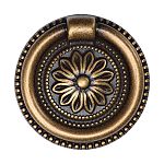 Ashley Norton Manzoni Floral European 1-7/8" (48mm) Cabinet Ring Pull