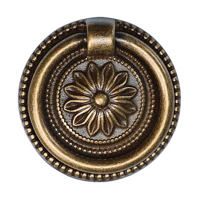 Ashley Norton Manzoni Floral European 2-1/8" (54mm) Cabinet Ring Pull