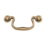 Ashley Norton Manzoni Classic European 3-3/4" (96mm) Center-to-Center Drop Cabinet Pull