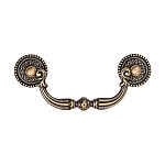 Ashley Norton Manzoni Ornate European 3-3/4" (96mm) Center-to-Center Drop Cabinet Pull