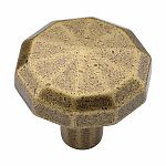 Ashley Norton Manzoni Terre Hex 1-1/4" (32mm) Cabinet Knob
