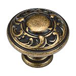 Ashley Norton Manzoni Decorated Round 1-3/8" (35mm) Cabinet Knob