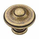 Ashley Norton Manzoni Domed Round 1-3/8" (35mm) Cabinet Knob